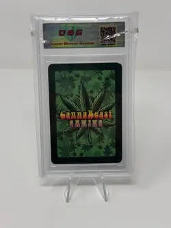 Cannabeast Gaming White Rhino OG Art Card 9/15 On Hemp Paper - Image 2
