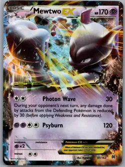 Mewtwo EX 61/162 XY - BREAKthrough - Pokemon Card - NM - Image 1
