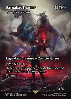 1x Kraum, Ludevic's Opus "Barnabas NM Eng MTG - Final Fantasy: Through the Ages - Image 1