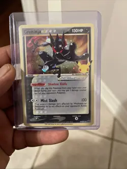 Greninja Gold Star SWSH144 - Holo Pokemon Card - Celebrations Promo - NM - Image 1