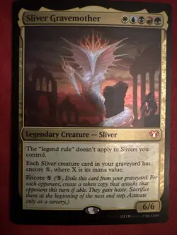 Sliver Gravemother Commander Masters Foil - Image 1