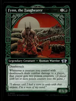 Fynn, the Fangbearer 26 Foil U March of the Machine: Multiverse Legends - Image 1