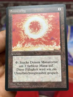 German FBB • Sol Ring • Pack Fresh • Mtg (1774) - Image 1