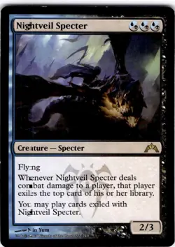 MTG Nightveil Specter Gatecrash Rare #222 - Image 1