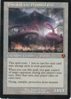 MTG: Innistrad Remastered: Retro Frame Emrakul, the Promised End: LP Condition - Image 1