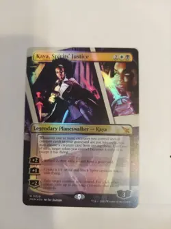 Kaya, Spirits' Justice (Borderless) Murders at Karlov Manor Foil - Image 1