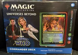 Magic The Gathering Universes Beyond Doctor Who Commander Deck Dr Twelve Thirtee 195166228815 - Image 1