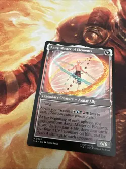 MTG TLA Avatar Aang Master Of Elements Mythic 0207 Creature Magic NM - Image 2