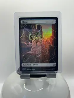 MTG, Plains 189 $3 ORDER MIN - FOIL Borderless Full Art Spider-Man - Image 1