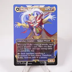 Kefka, Court Mage 398 Borderless Final Fantasy FIN MTG Regular NM See Video - Image 1