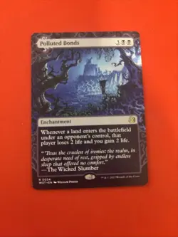 Polluted Bonds Wilds of Eldraine: Enchanting Tales MTG Magic The Gathering - Image 1