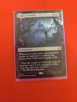 Polluted Bonds Wilds of Eldraine: Enchanting Tales MTG Magic The Gathering - Image 3