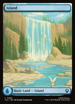 x4 Island (0293) - Foil L MTG Avatar: The Last Airbender M/NM, English - Image 1