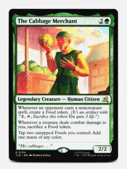 The Cabbage Merchant [Avatar: The Last Airbender: Eternal-Legal] MTG ?? - Image 1