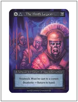 1x The Ninth Legion, Non-Foil, Sorcery Arthurian Legends, NM - Image 1
