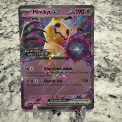 Mimikyu ex 069/159 Double Rare SV09: Journey Together Stamped Pokemon ?? - Image 1