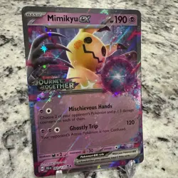 Mimikyu ex 069/159 Double Rare SV09: Journey Together Stamped Pokemon ?? - Image 2