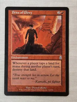 NM Price of Glory Odyssey Mtg Magic the Gathering - Image 1