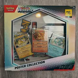 Pokemon TCG: Scarlet & Violet Prismatic Evolutions Poster Collection Box Sealed - Image 1