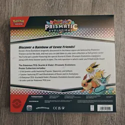 Pokemon TCG: Scarlet & Violet Prismatic Evolutions Poster Collection Box Sealed - Image 2
