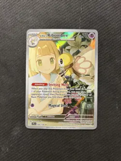 Pokemon TCG Lillie's Ribombee 164/159! NM Condition! See Description! - Image 1
