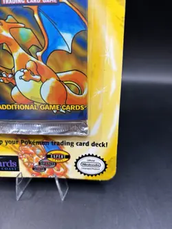 Pokemon 1999 WOTC Base Set Booster Blister Pack Charizard FACTORY SEALED - Image 4