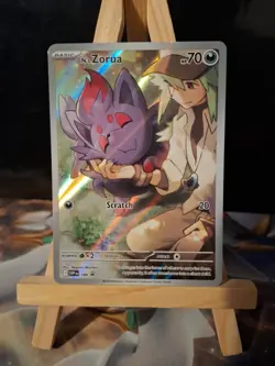 Pokemon TCG N's Zorua 189 Journey Together Promo - Image 1