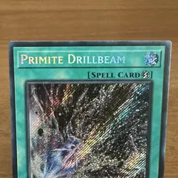 Primite Drillbeam BLMM-EN173 Secret Rare 1st Edition Yugioh TCG Spell Card - Image 2