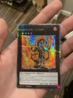 Lavalval Chain (Quarter Century Secret Rare) RA04-EN162 Quarter Century Stampede - Image 1