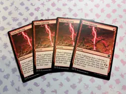4x Chain Lightning - DMR 113 MTG Magic The Gathering - Image 1