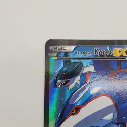 Team Aqua's Kyogre EX - 6/34 - Pokemon Double Crisis Full Art Card Pokemon LP - Image 2