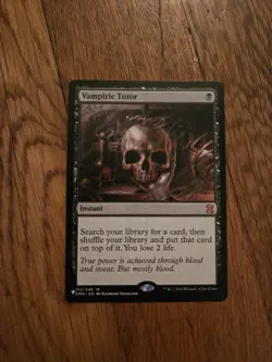 MTG Vampiric Tutor Mythic Card the List LP Magic the Gathering - Image 2
