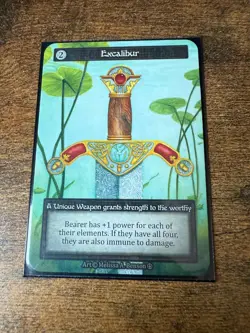 Sorcery Arthurian Legends Excalibur Unique NM Condition - Image 1