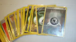 LOT 100 VINTAGE POKEMON 2002 - 2004 ENERGY CARDS - Image 2