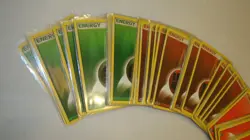 LOT 100 VINTAGE POKEMON 2002 - 2004 ENERGY CARDS - Image 3