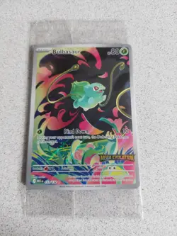 Pokemon Card Bulbasaur 133/132 - Mega Evolution Stamped Promo Sealed - Image 1