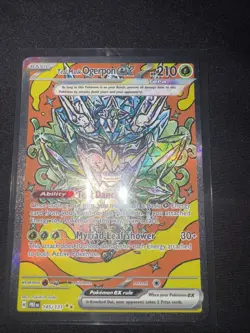 Pokemon Teal Mask Ogerpon EX Prismatic Evolutions Holo Card 145/131 SV - Image 1