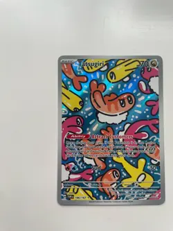 Pokemon TCG Tatsugiri Twilight Masquerade Illustration Rare Card 186/167 NM - Image 2