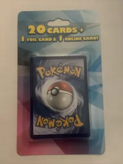 Pokemon TCG Card Pack - 20 cards + 1 Foil Card & 1 Online Card Sealed New - Image 1