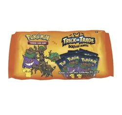 Pokemon TCG Trick or Trade Booster Bundle 35 Mini Halloween Packs 3 Cards - 105 - Image 1