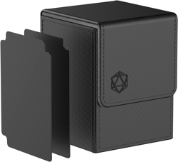 Deck Box Compatible with MTG Cards, Trading Card Case with 2 Dividers per Holder - Image 1
