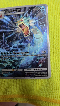 ART CARD ~ Pokemon Pocket TCG Gyarados Illustration Immersive TEXTURED ~ - Image 2