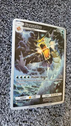 ART CARD ~ Pokemon Pocket TCG Gyarados Illustration Immersive TEXTURED ~ - Image 5