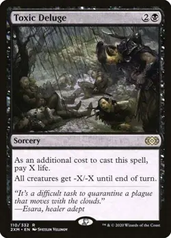 Magic The Gathering MTG TOXIC DELUGE Double Masters NM Near Mint - Image 1