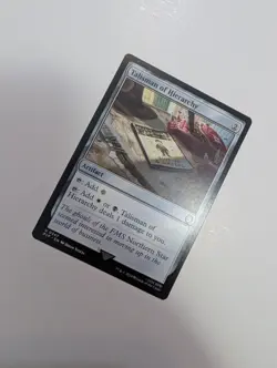 MTG - Talisman of Hierarchy - Fallout (PIP) NM/M Condition - Image 2