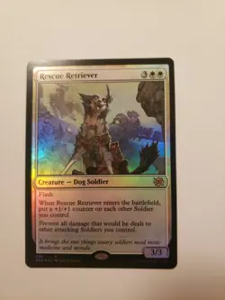 Rescue Retriever The Brothers' War Foil - Image 1