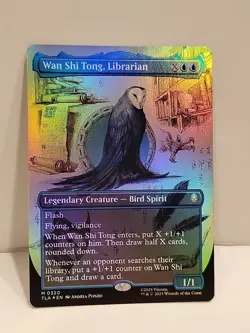Wan Shi Tong, Librarian - Borderless FOIL MTG Avatar: TLA Near Mint / M - 0320 - Image 1