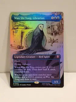 Wan Shi Tong, Librarian - Borderless FOIL MTG Avatar: TLA Near Mint / M - 0320 - Image 2