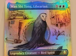 Wan Shi Tong, Librarian - Borderless FOIL MTG Avatar: TLA Near Mint / M - 0320 - Image 5