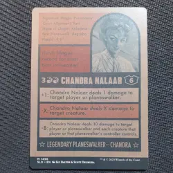 Chandra Nalaar MTG Secret Lair Magic The Baseballing English NM-Mint - Image 2